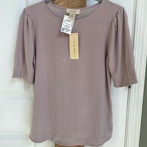 NWT Diana Belle Elbow Sleeve Blouse